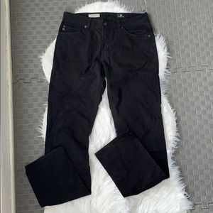 AG Black The Graduate Tailored Leg Jeans